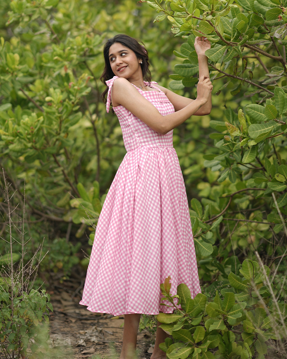 Sophie Gingham Dress