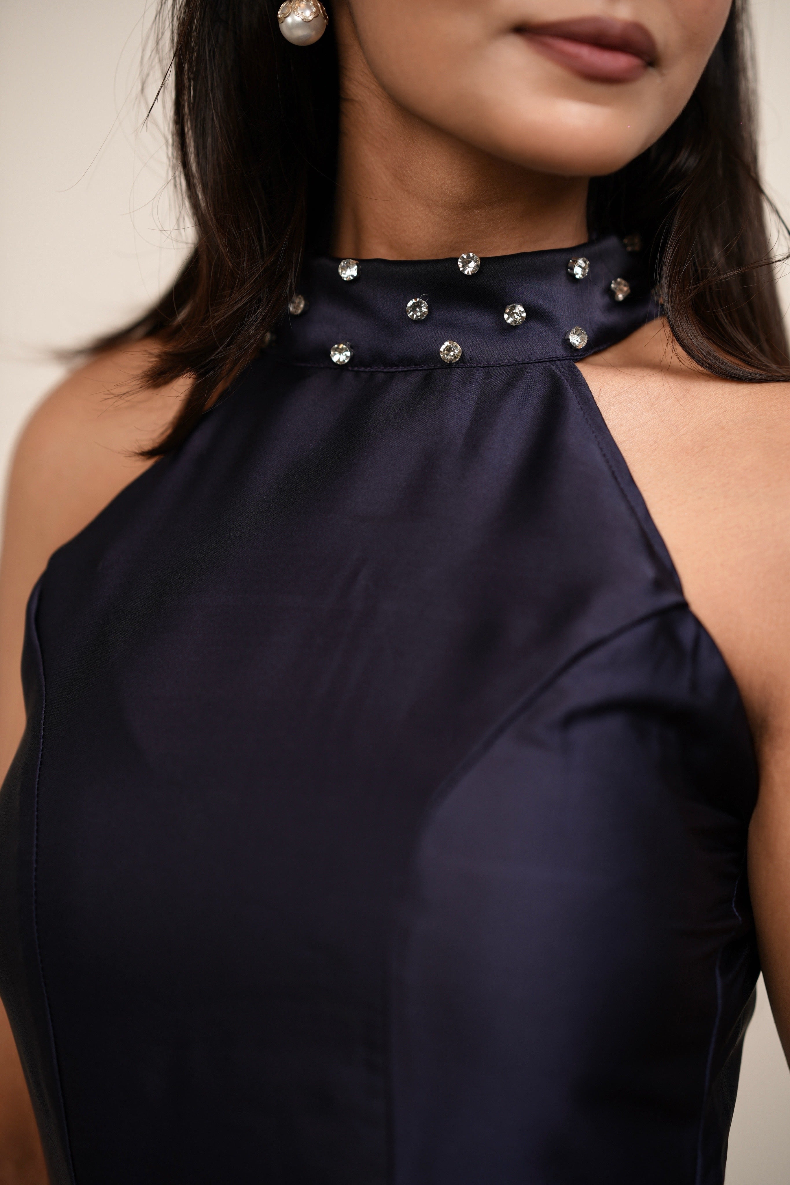 Ivy Dress (Navy blue)