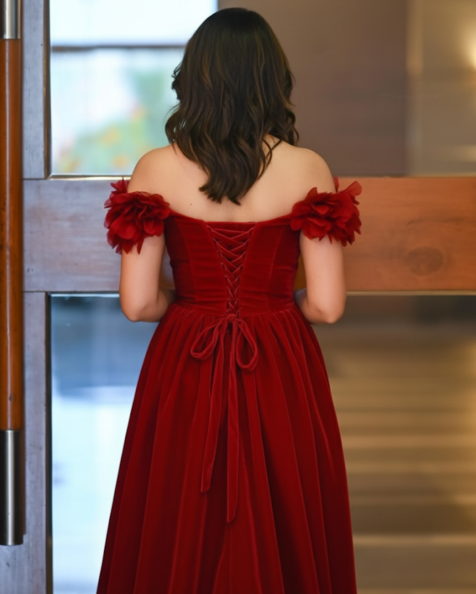 Carmella Velvet Dress