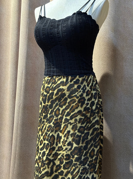 Leopard print Skirt