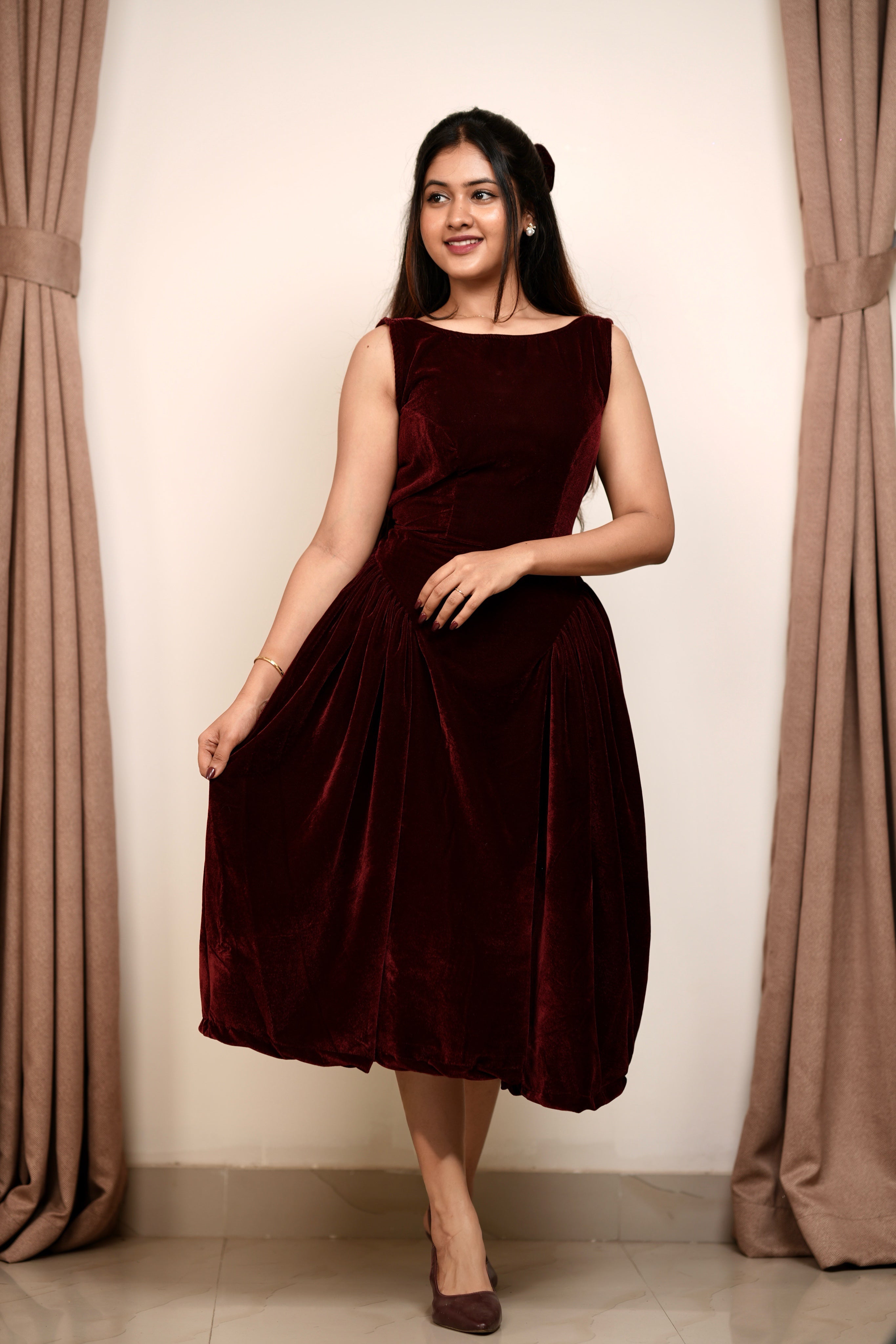 Juliet Velvet Dress