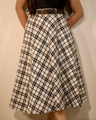 Amber Plaid Skirt
