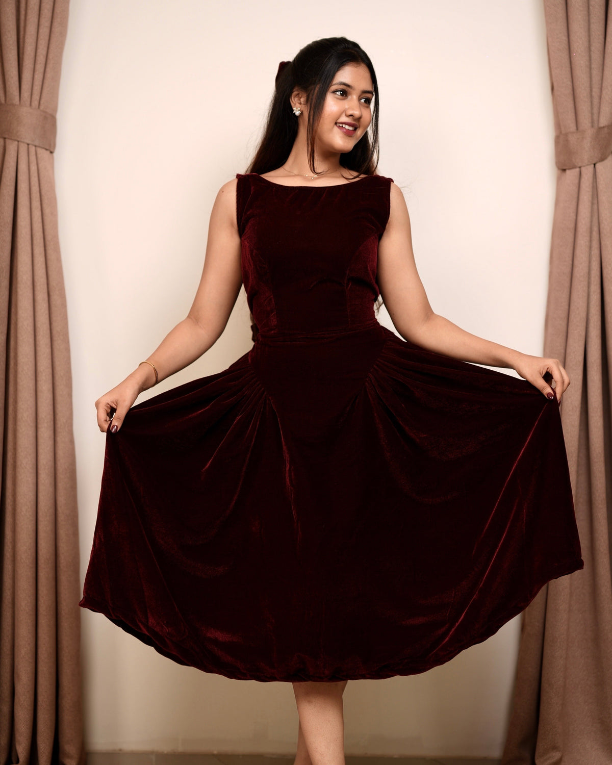 Juliet Velvet Dress