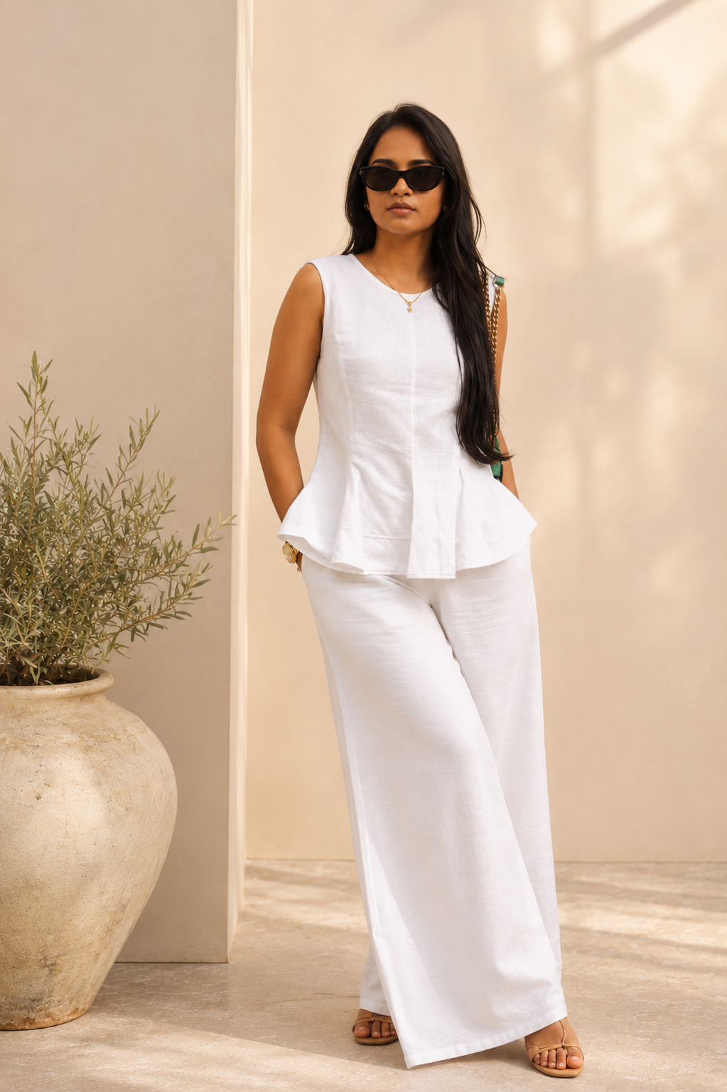 Evara Linen Co-ordset (Pre-Order)