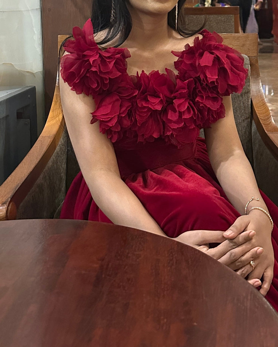 Carmella Velvet Dress