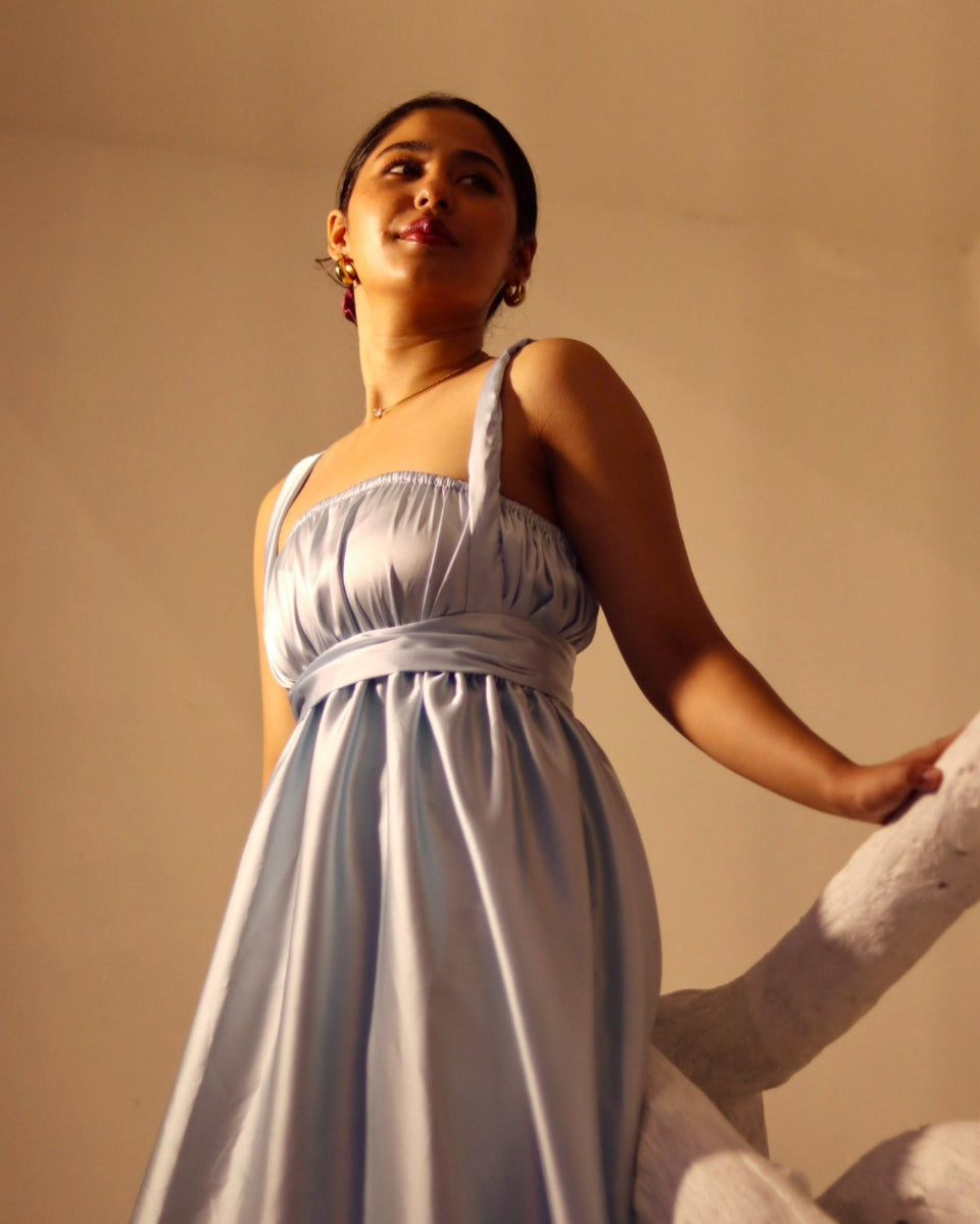 Aria Satin Dress